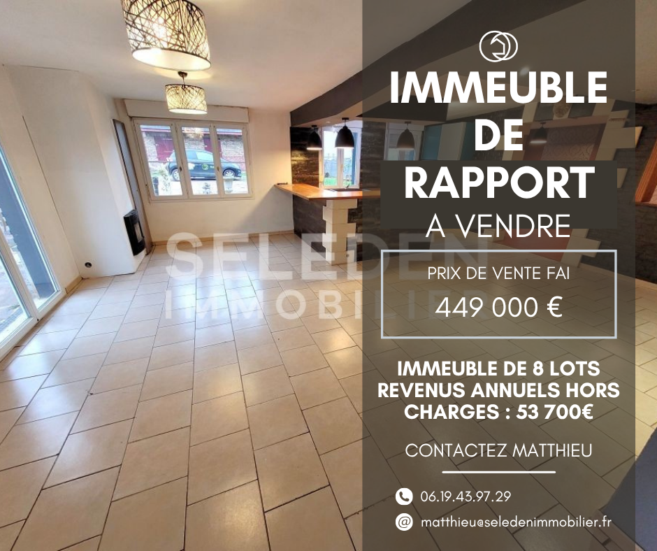 Immeuble de rapport à NOEUX LES MINES